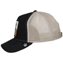 Goorin Bros Goat Mesh Trucker Snapback Baseball Cap - Charcoal -ChicHeadwear Haven 442103
