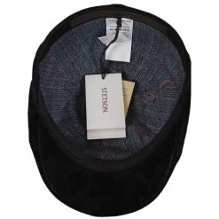 Stetson Distressed Leather Pub Ivy Cap 7 Stetson Distressed Leather Pub Ivy Cap -ChicHeadwear Haven 442409