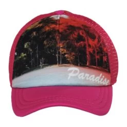 Paradise Foam Mesh Snapback Trucker Cap