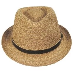 Tommy Bahama Bemaraha Raffia Straw Stingy Brim Fedora Hat
