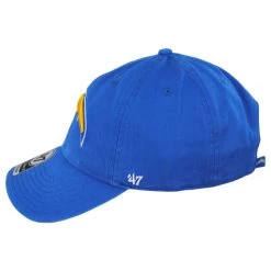 '47 BRAND Los Angeles Chargers NFL Clean Up Strapback Baseball Cap Dad Hat 6 '47 BRAND Los Angeles Chargers NFL Clean Up Strapback Baseball Cap Dad Hat -ChicHeadwear Haven 444527
