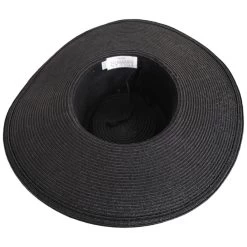 Large Brim Toyo Straw Gambler Hat -ChicHeadwear Haven 444765