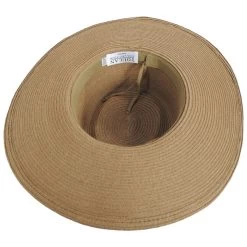 Turquoise Band Toyo Straw Gaucho Hat -ChicHeadwear Haven 444783