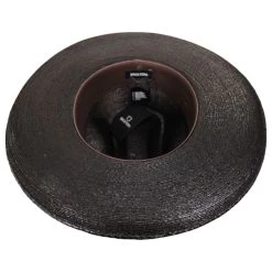 Sedona Reserve Palm Straw Cowboy Hat - Dark Brown -ChicHeadwear Haven 444894