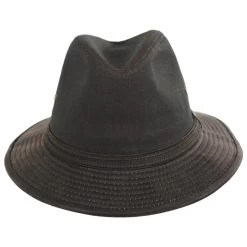 Stetson Gulf Bio-Wash Twill Safari Fedora Hat