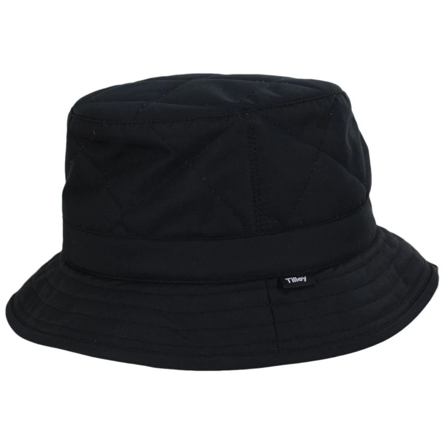 Quilted Duck Down Bucket Hat 4 Quilted Duck Down Bucket Hat - Image 2