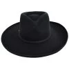 Vintage Couture Revel Heart Wool Felt Rancher Fedora Hat -ChicHeadwear Haven 447800