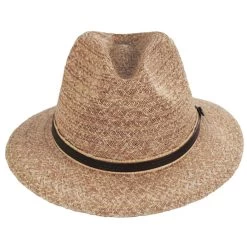 Tommy Bahama Kilauea Raffia Straw Safari Fedora Hat