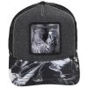 Goorin Bros Maltese Rooster Wool Noir Trucker Snapback Ball Cap -ChicHeadwear Haven 448616
