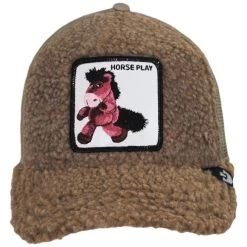 Goorin Bros Horse Play Berber Fleece Trucker Snapback Ball Cap