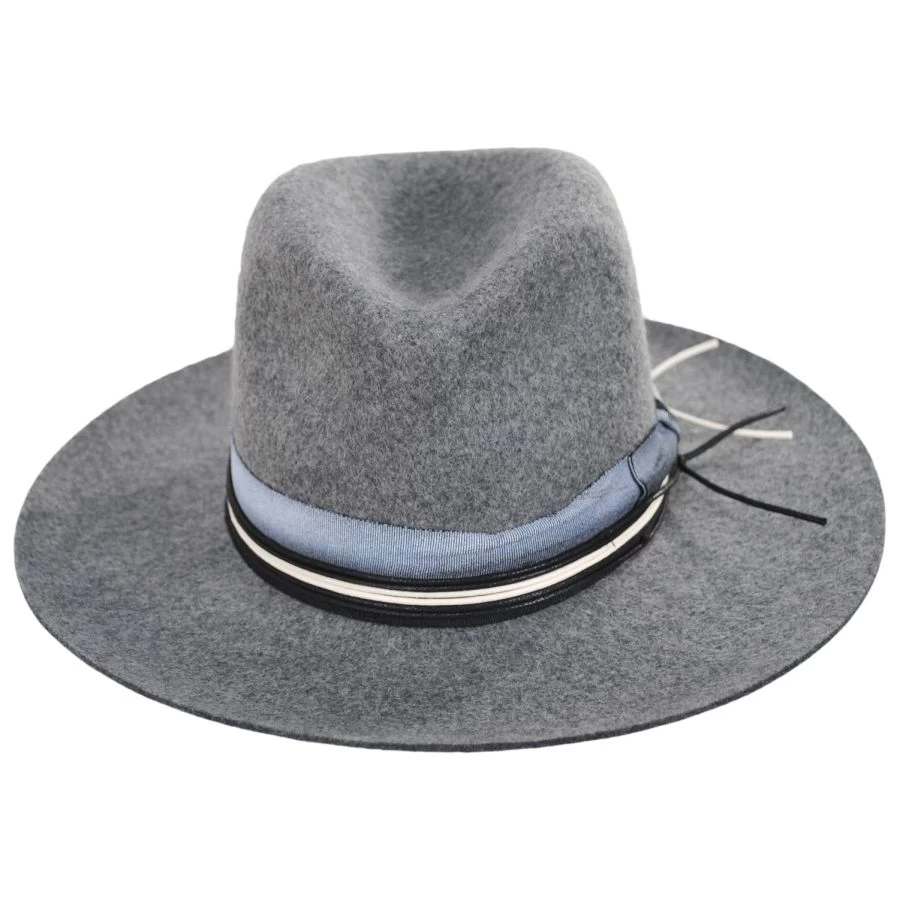 Goorin Bros Langum Wool Felt Wide Brim Fedora Hat 3 Goorin Bros Langum Wool Felt Wide Brim Fedora Hat