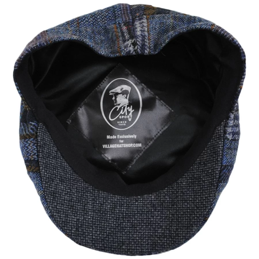 Patchwork British Wool Pub Ivy Cap 5 Patchwork British Wool Pub Ivy Cap - Image 3
