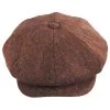 Hillcourt Donegal Tweed Wool Newsboy Cap 1 Hillcourt Donegal Tweed Wool Newsboy Cap -ChicHeadwear Haven 453596