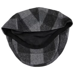 Basset Wool Check Ivy Cap -ChicHeadwear Haven 453737