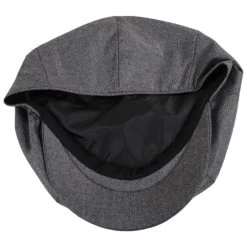 Vauxhall Wool Poplin Newsboy Cap -ChicHeadwear Haven 454329