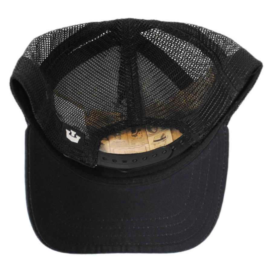 Goorin Bros Black Sheep Mesh Trucker Snapback Baseball Cap 5 Goorin Bros Black Sheep Mesh Trucker Snapback Baseball Cap - Image 3