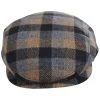 Check Plaid Wool And Cashmere Ivy Cap -ChicHeadwear Haven 455336