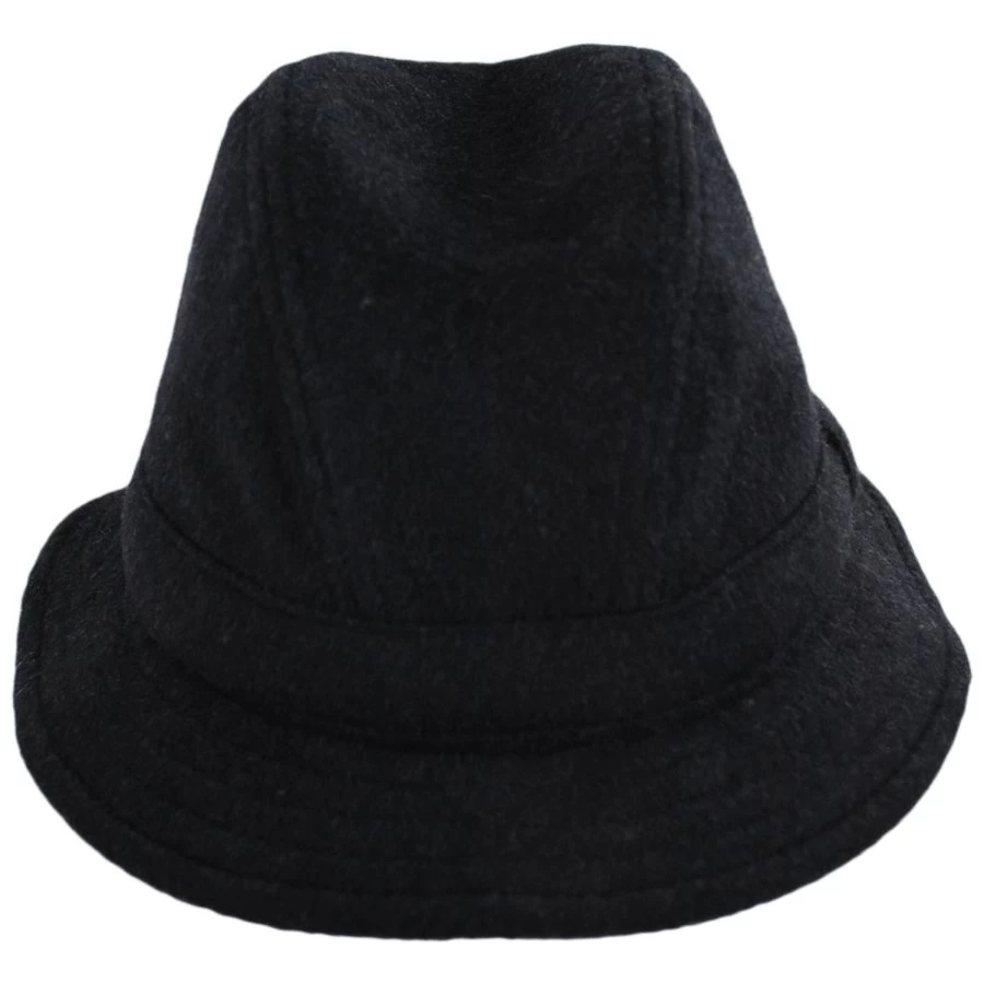 Teflon™ Shield And Melange Wool Rollable Walking Rain Hat 3 Teflon™ Shield And Melange Wool Rollable Walking Rain Hat