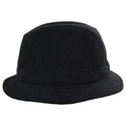 Teflon™ Shield And Melange Wool Rollable Walking Rain Hat 6 Teflon™ Shield And Melange Wool Rollable Walking Rain Hat -ChicHeadwear Haven 456411