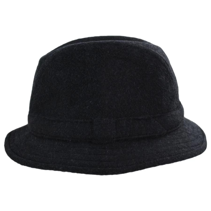Teflon™ Shield And Melange Wool Rollable Walking Rain Hat 4 Teflon™ Shield And Melange Wool Rollable Walking Rain Hat - Image 2