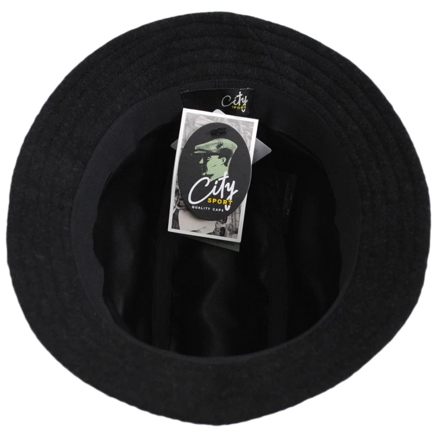Teflon™ Shield And Melange Wool Rollable Walking Rain Hat 5 Teflon™ Shield And Melange Wool Rollable Walking Rain Hat - Image 3