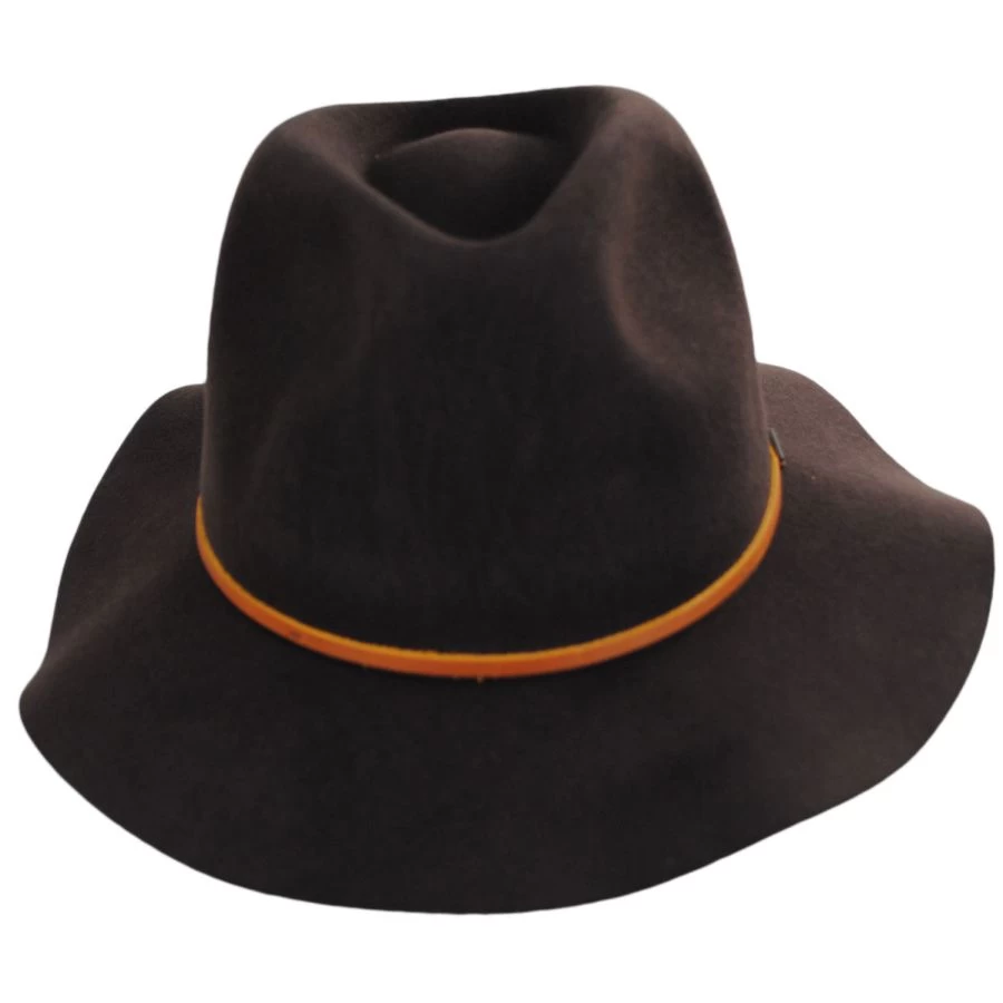 Wesley Wool Felt Floppy Fedora Hat 3 Wesley Wool Felt Floppy Fedora Hat