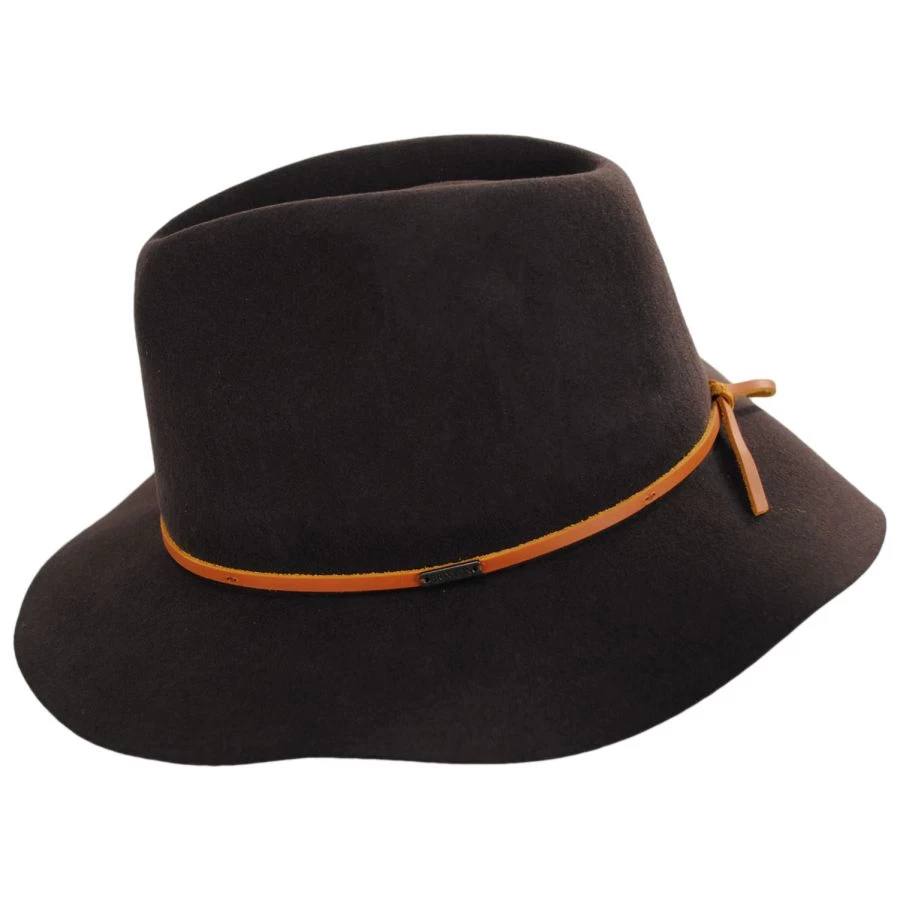 Wesley Wool Felt Floppy Fedora Hat 4 Wesley Wool Felt Floppy Fedora Hat - Image 2