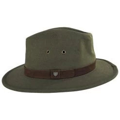 Messer X Adventure Cotton Safari Fedora Hat -ChicHeadwear Haven 457439