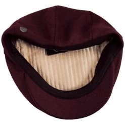 Hooligan Solid Wool Blend Ivy Cap - Wine 7 Hooligan Solid Wool Blend Ivy Cap - Wine -ChicHeadwear Haven 458010