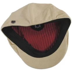 Hooligan Cotton Pinwale Corduroy Ivy Cap - Sand -ChicHeadwear Haven 458250