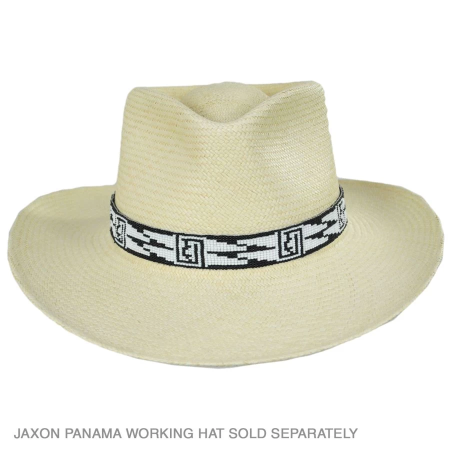 Two Tone Beaded Hat Band 4 Two Tone Beaded Hat Band - Image 2