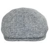 Bailey Brune Houndstooth Wool Newboy Cap
