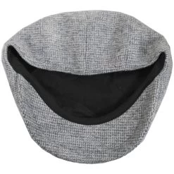 Bailey Brune Houndstooth Wool Newboy Cap -ChicHeadwear Haven 458454