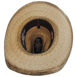 Bent Rail Trail Palm Straw Gus Western Hat -ChicHeadwear Haven 458658