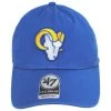 '47 BRAND Los Angeles Rams NFL Clean Up Strapback Baseball Cap Dad Hat