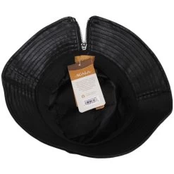 Scala Sylvie Vegan Leather Bucket Hat -ChicHeadwear Haven 459021