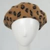 Leopard Knit Wool Blend Beret 2 Leopard Knit Wool Blend Beret -ChicHeadwear Haven 459528