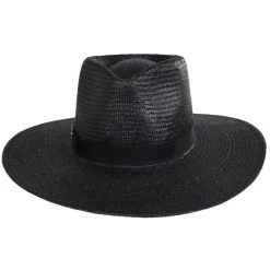 Vintage Couture Carolina Toyo Straw Fedora Hat