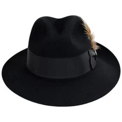 Stetson Temple Fur Felt Fedora Hat
