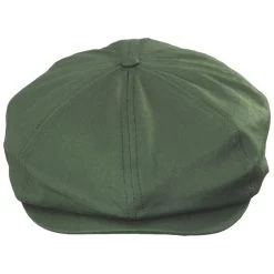 Brood Solid Cotton Newsboy Cap