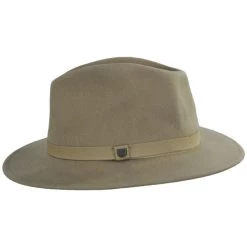 Messer Packable Wool Felt Fedora Hat - Sand -ChicHeadwear Haven 461183