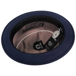 Stout Wool Felt Diamond Crown Fedora Hat -ChicHeadwear Haven 461582