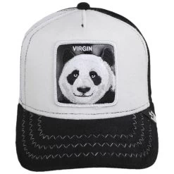Goorin Bros Finish Last Panda Mesh Trucker Snapback Baseball Cap
