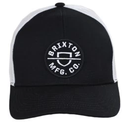 Crest X Bureo MP Trucker Snapback Baseball Cap - Black