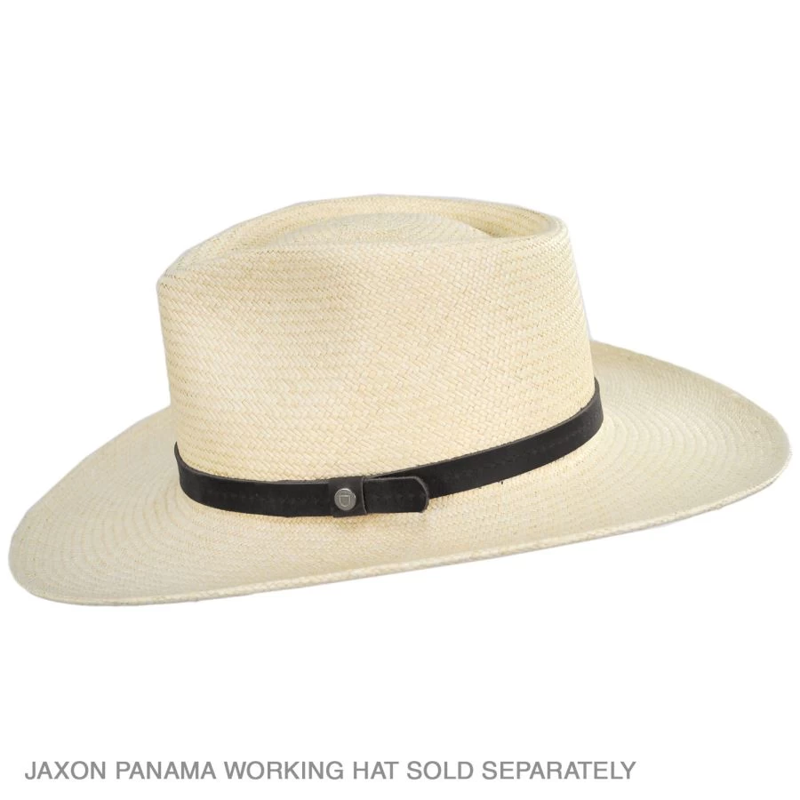 Shield Star Debossed Vegan Leather Hat Band 4 Shield Star Debossed Vegan Leather Hat Band - Image 2