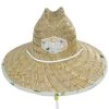 Vic Rush Straw Lifeguard Hat 1 Vic Rush Straw Lifeguard Hat -ChicHeadwear Haven 464561