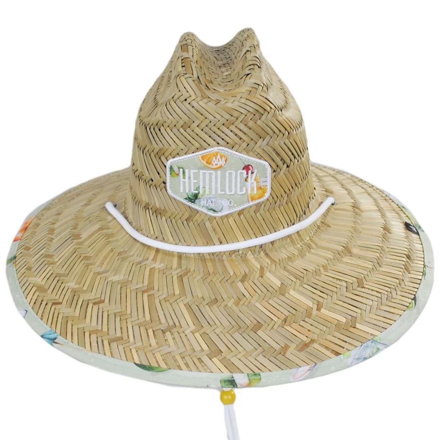 Vic Rush Straw Lifeguard Hat 3 Vic Rush Straw Lifeguard Hat