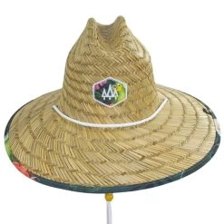 Caicos Rush Straw Lifeguard Hat