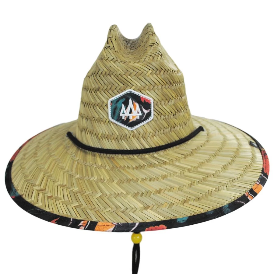 Youth Finley Rush Straw Lifeguard Hat 3 Youth Finley Rush Straw Lifeguard Hat