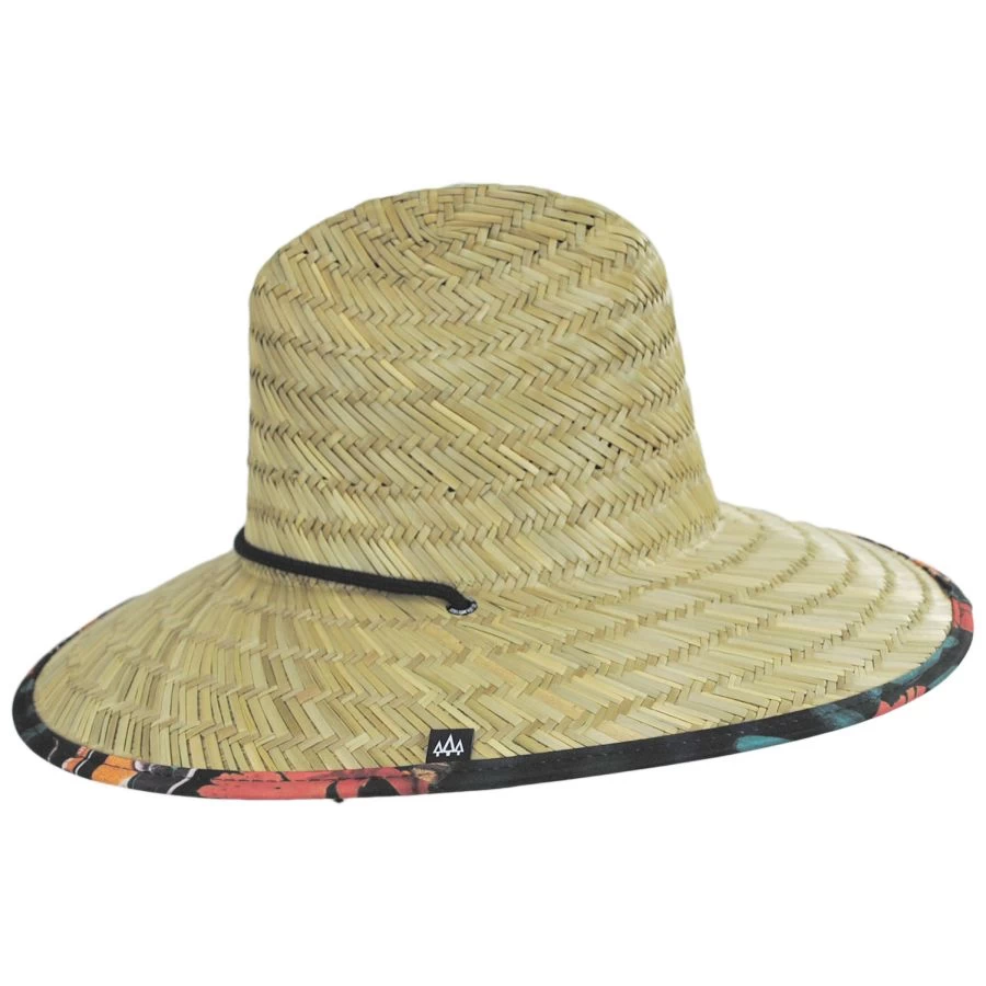 Youth Finley Rush Straw Lifeguard Hat 4 Youth Finley Rush Straw Lifeguard Hat - Image 2